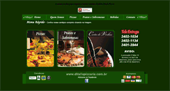 Desktop Screenshot of ditaliapizzaria.com.br